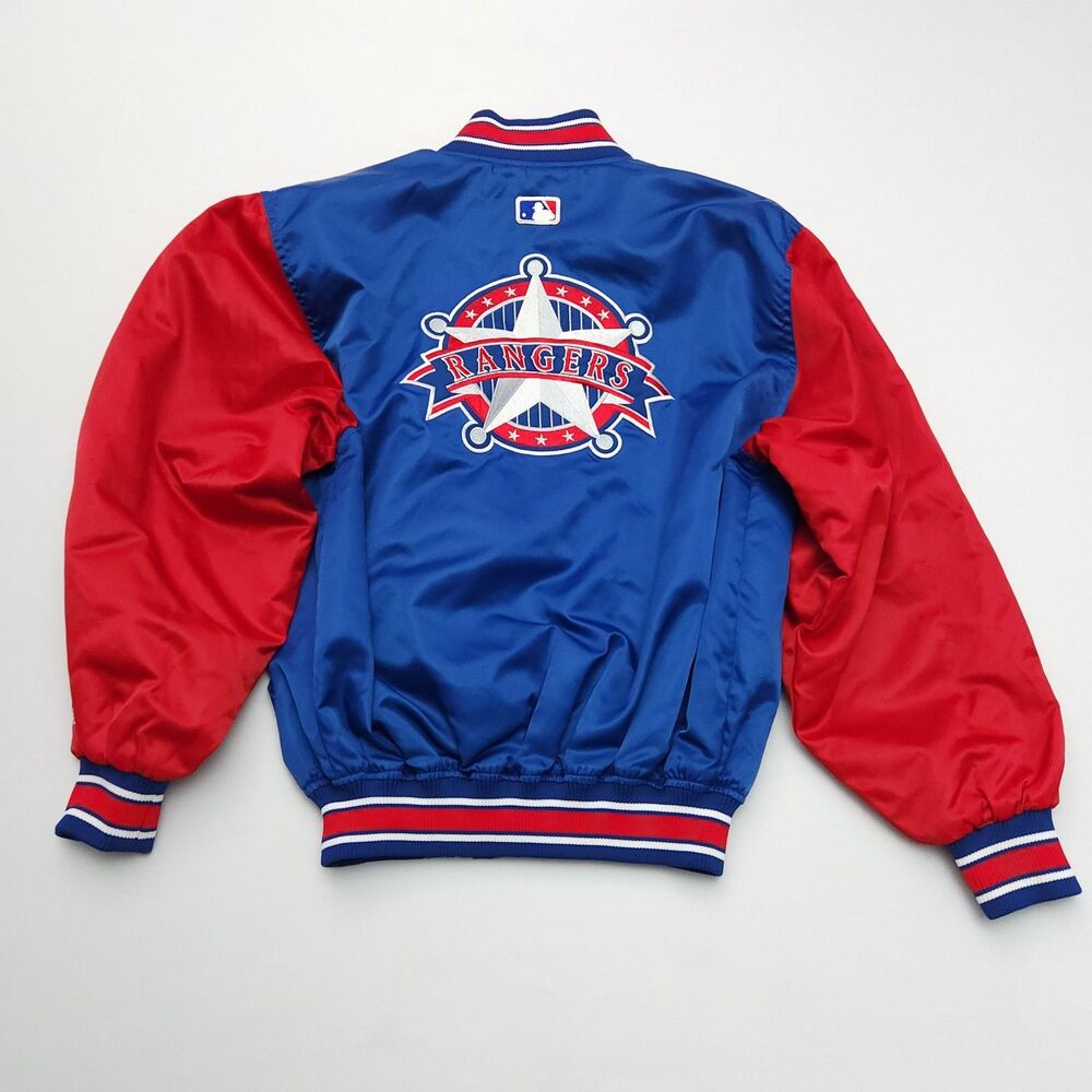 Vintage Diamond Collection Texas Rangers Starter Jacket Men Size Medium - Picture 2 of 14